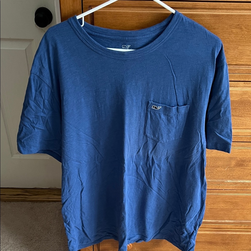 Vineyard Vines Blue T-Shirt with Pocket